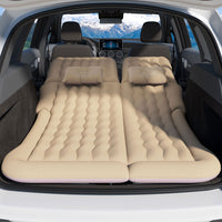 Car Mattress 175x130 Inflatable SUV Back Seat Camping Bed Beige