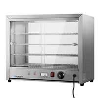 Commercial Food Warmer Hot Display Showcase Cabinet 64cm