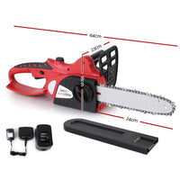 Chainsaw 10" 20V Cordless Saw Electric Battery Rechargeable,Chainsaw Electric Cordless 20V 10" Saw Wood Cutter Pruner Li-lon Battery