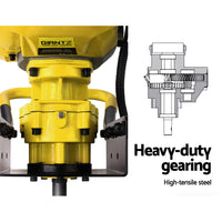 80CC Post Hole Digger 200mm Petrol Drill Auger Extension Bits