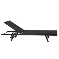 Sun Lounger Outdoor Lounge Setting Chair Adjustable Patio Furniture Pool