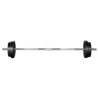 38kg Barbell Set Weight Plates Bar Lifting Bench 168cm