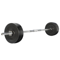 48kg Barbell Set Weight Plates Bar Lifting Bench 168cm