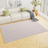 Floor Rugs 160x230cm Washable Area Mat Large Carpet Microfiber Ripple