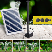 Solar Pond Pump Submersible Powered Garden Pool Water Fountain Kit 4.4FT