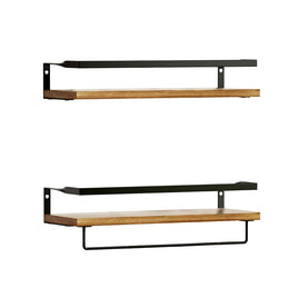 Artiss Floating Wall Shelf Set of 2