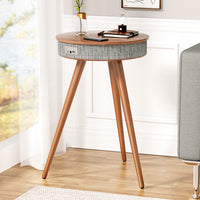 Smart Coffee Table Side End Tables Wireless Charging Bluetooth Speaker