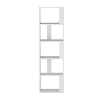 Bookshelf 5 Tiers - LINA White