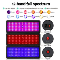 2000W Grow Light LED Full Spectrum Indoor Plant All Stage Growth