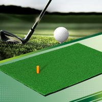 Golf Hitting Practice Mat Portable DrivingýÿRangeýÿTraining Aid 80x60cm