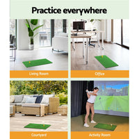 Golf Hitting Practice Mat Portable DrivingýÿRangeýÿTraining Aid 60x30cm