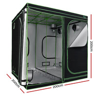 Grow Tent 200x200x200CM Hydroponics Kit Indoor Plant Room System