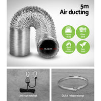 6"Ventilation Kit Fan Grow Tent Kit Carbon Filter Duct Speed Controlled,6"Ventilation Kit Fan Grow Tent Carbon Filter Duct Speed Controlled