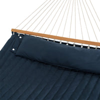 Hammock Bed Outdoor Portable Hammock Hanging Chair Camping 2 Person Blue