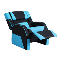 Recliner Chair PU Leather Gaming Sofa Lounge Couch Children Armchair