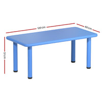 Kids Table Toddler Children Playing Table Party Study Plastic Desk 120cm