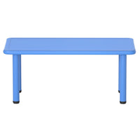 Kids Table Toddler Children Playing Table Party Study Plastic Desk 120cm