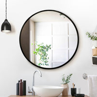 Embellir 70cm Round Wall Mirror Bathroom Makeup Mirror