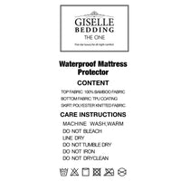 Giselle Bedding Mattress Protector King Single