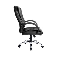 Office Chair Gaming Computer Chairs Executive PU Leather Seating Black