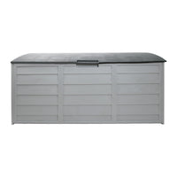 290L Outdoor Storage Box - Grey