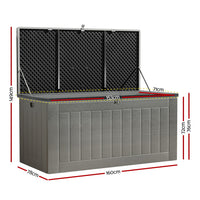 Gardeon Outdoor Storage Box 830L Container Indoor Garden Bench Tool Sheds Chest