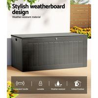 Gardeon Outdoor Storage Box 830L Container Indoor Garden Bench Tool Sheds Chest