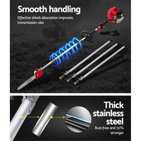 65CC Pole Chainsaw Hedge Trimmer 12in Chain Saw 5.6m Long Reach