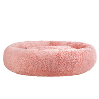 Pet Bed Dog Cat 110cm Calming Extra Large Soft Plush Pink