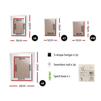 Photo Frames Art Holder 30PCS 8x10" 5x7" 4x6" 3.5x5" White