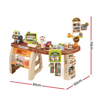 Kids Pretend Role Play Grocery Supermarket 52 Piece Playset Cash Register