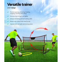 2.1m Football Soccer Net Portable Goal Net Rebounder Sports Training