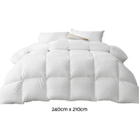 Giselle Bedding 500GSM Goose Down Feather Quilt King