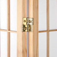 Room Divider Screen Wood Timber Dividers Fold Stand Wide Beige 6 Panel