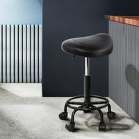 Salon Stool Saddle Swivel Chair