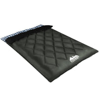 Weisshorn Sleeping Bag Double Pillow Thermal Camping Hiking Tent Grey -10ýÿC
