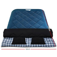 Weisshorn Sleeping Bag Double Pillow Thermal Camping Hiking Tent Blue -10ýÿC