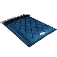 Weisshorn Sleeping Bag Double Pillow Thermal Camping Hiking Tent Blue -10ýÿC