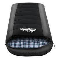 Weisshorn Sleeping Bag Single Thermal Camping Hiking Tent Blackýÿ -20ýÿC