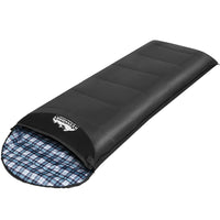 Weisshorn Sleeping Bag Single Thermal Camping Hiking Tent Grey 0ýÿC