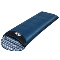 Weisshorn Sleeping Bag Single Thermal Camping Hiking Tent Blue 0ýÿC