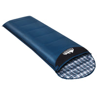 Weisshorn Sleeping Bag Single Thermal Camping Hiking Tent Blue 0ýÿC