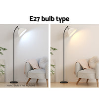 Floor Lamp LED Light Stand Modern Home Living Room Office Reading White