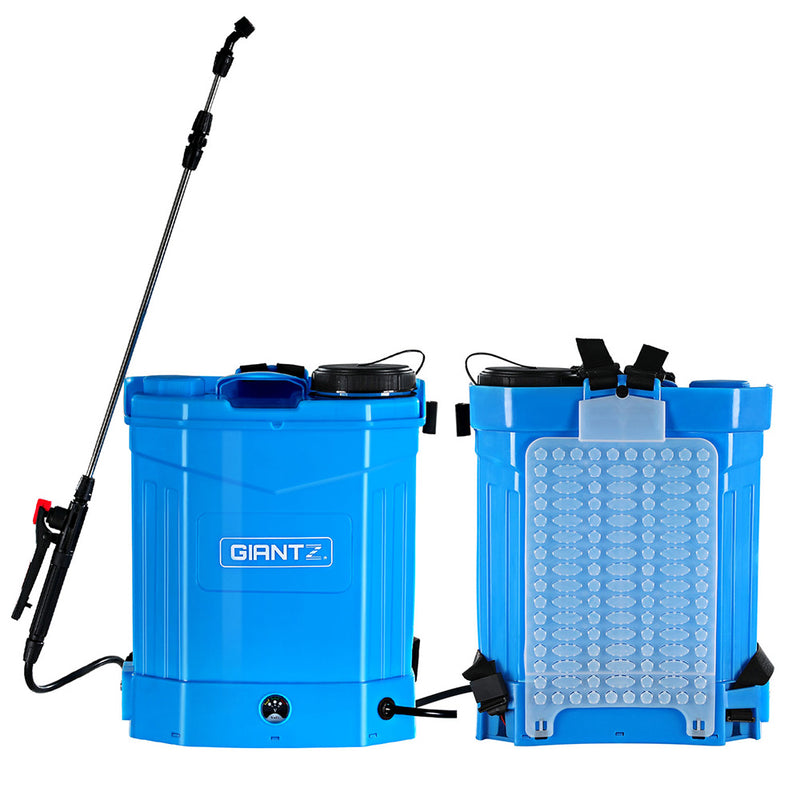 Giantz Weed Sprayer Electric 16L Knapsack Backpack Pesticide Spray Farm Garden Kings Warehouse Australia