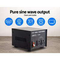 Step Down Transformer 500W 240V TO 110V Stepdown Voltage Converter AU-US