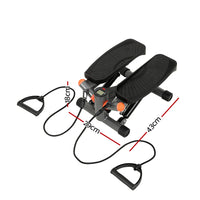 Mini Stepper with Resistance Rope Aerobic Step Trainer Home Gym 150KG