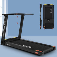 Treadmill Electric Home Gym Fitness Excercise Fully Foldable 420mm Black