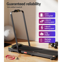 Everfit Desk Treadmill Electric Walking Pad Home Office Gym Fitness 400mm Belt