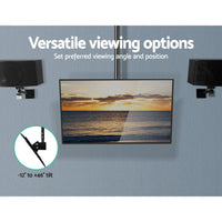 TV Wall Mount Bracket for 32"-75" LED LCD TVs Full Motion Ceiling Mounted