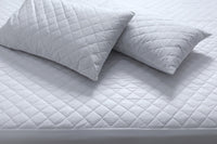 Elan Linen 100% Cotton Quilted Fully Fitted 50cm Deep Double Size Waterproof Mattress Protector